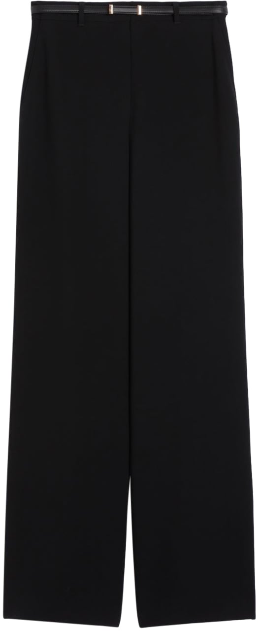 Max Mara Trousers Black Zwart