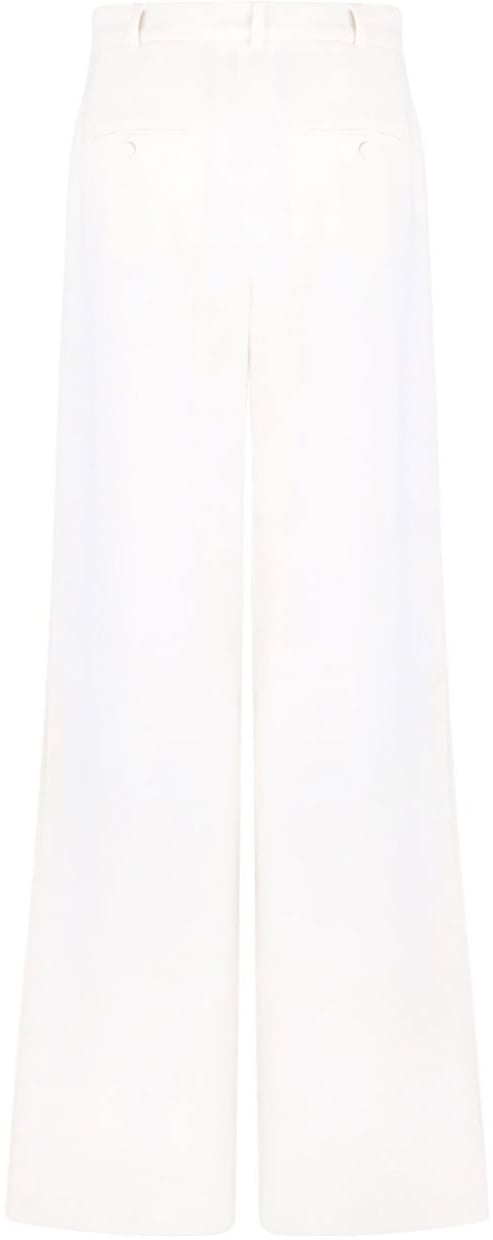 Max Mara Trousers White Wit