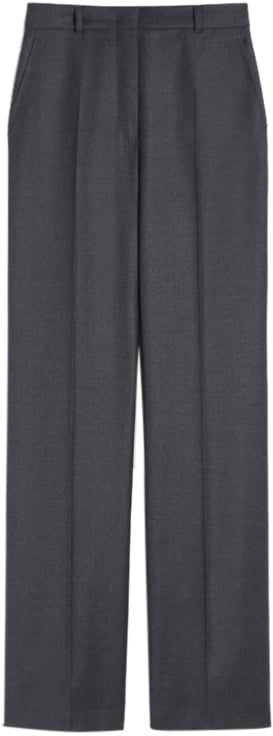 Max Mara Trousers Grey Grijs