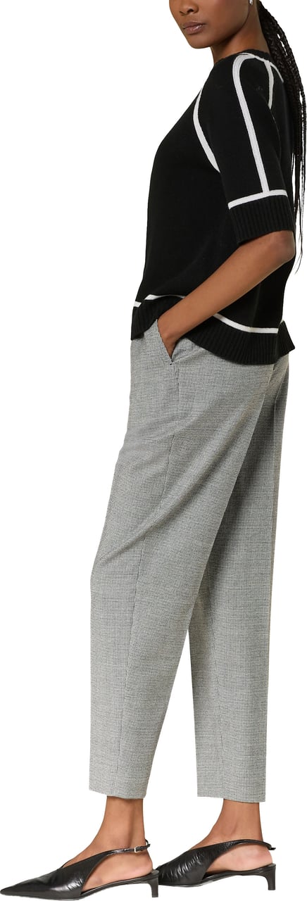 Max Mara Rtw Bianco Nero Lichtgrijs