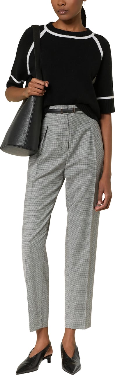 Max Mara Rtw Bianco Nero Lichtgrijs