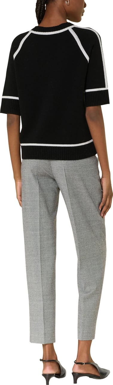 Max Mara Rtw Bianco Nero Lichtgrijs