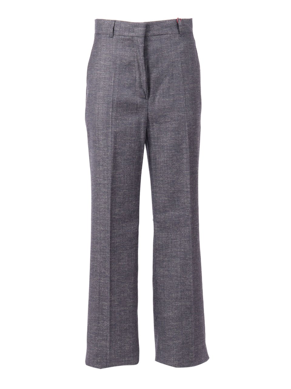 Max Mara Tailored Deep Blue Straight Leg Eziana Pants Grijs