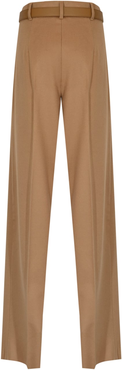 Max Mara Trousers Camel Beige