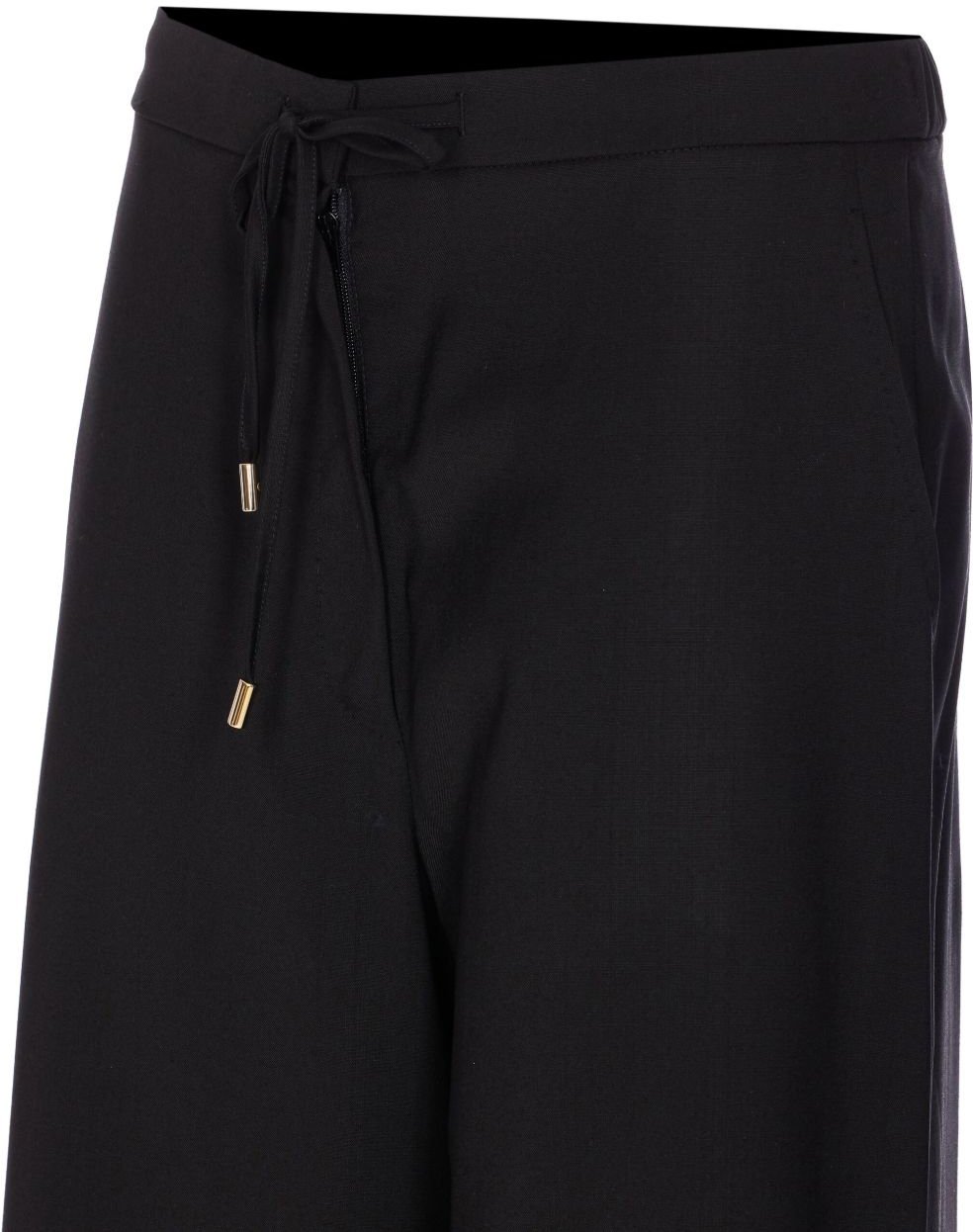 Max Mara Trousers Black Zwart