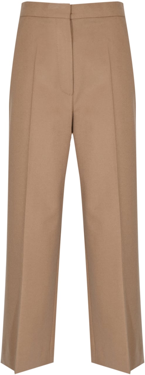 Max Mara Trousers Camel Beige