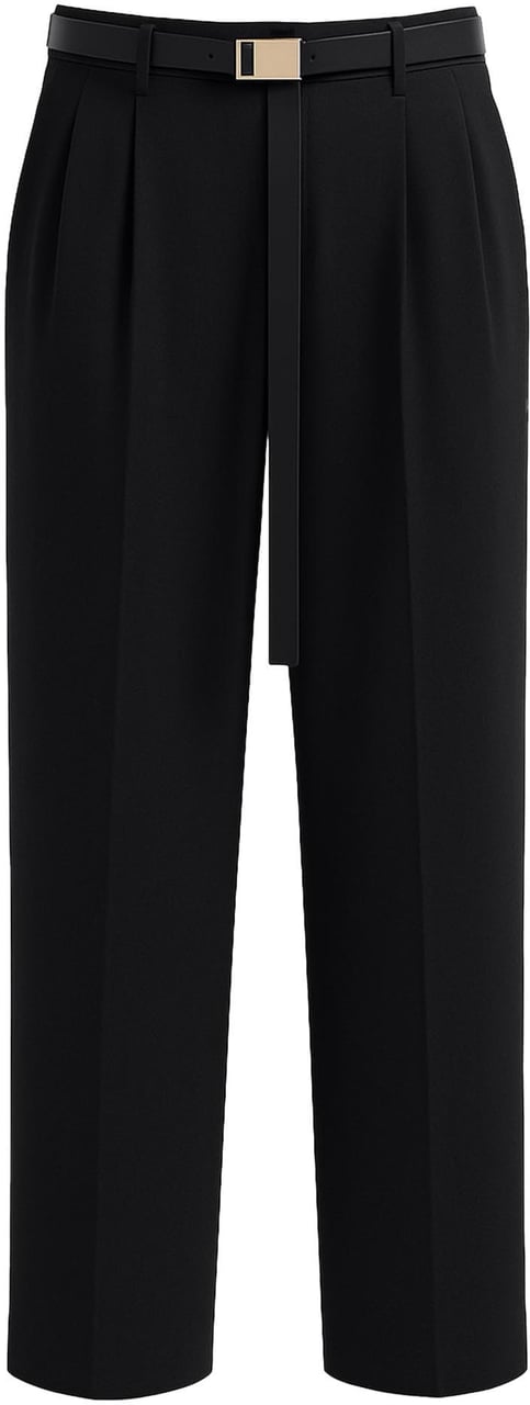 Max Mara Trousers Blue Blauw
