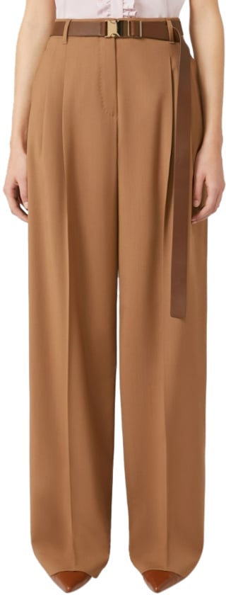 Max Mara Trousers Brown Bruin