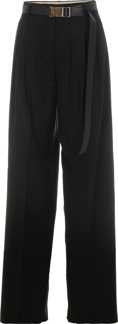 Max Mara Trousers Black Zwart