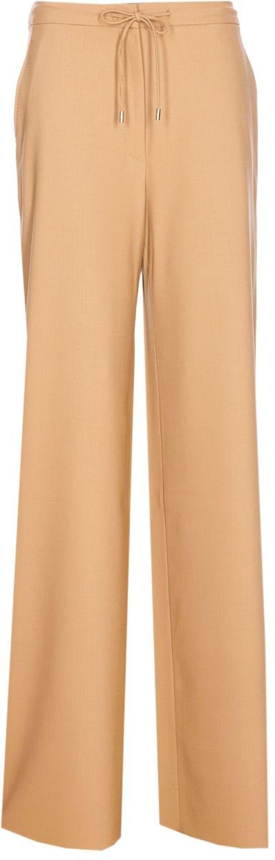 Max Mara Trousers Camel Beige
