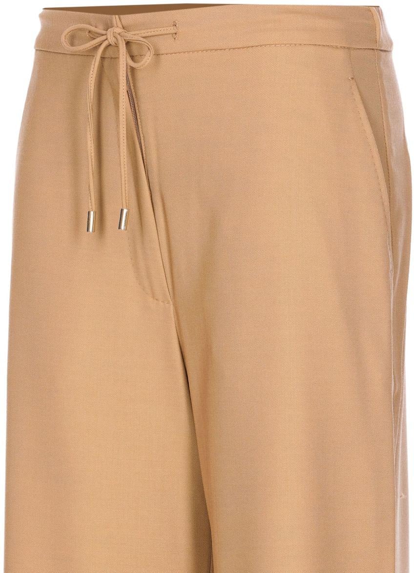 Max Mara Trousers Camel Beige