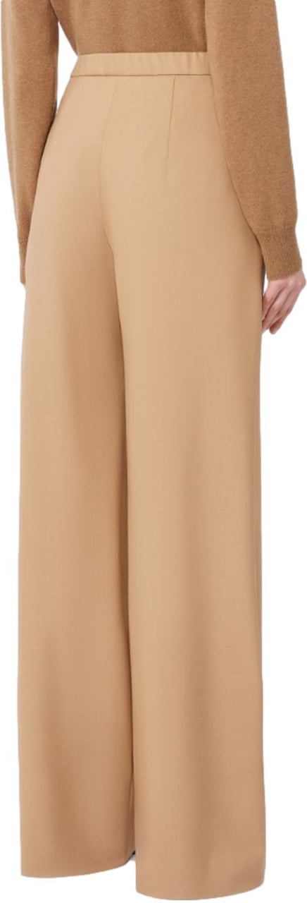 Max Mara Trousers Camel Beige