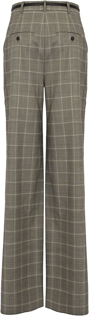 Max Mara Trousers Grigio Medio Grijs