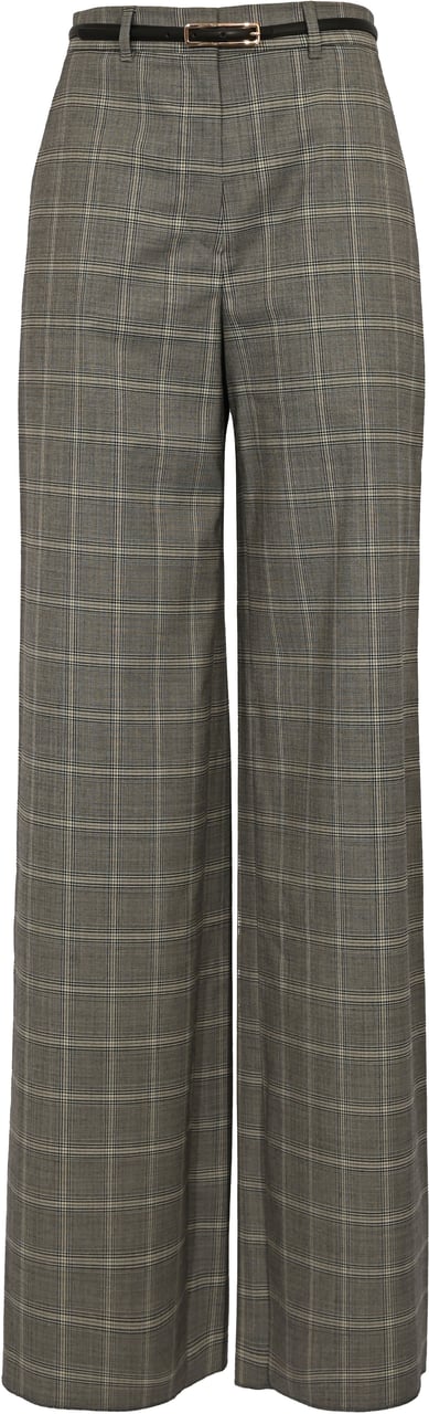 Max Mara Trousers Grigio Medio Grijs