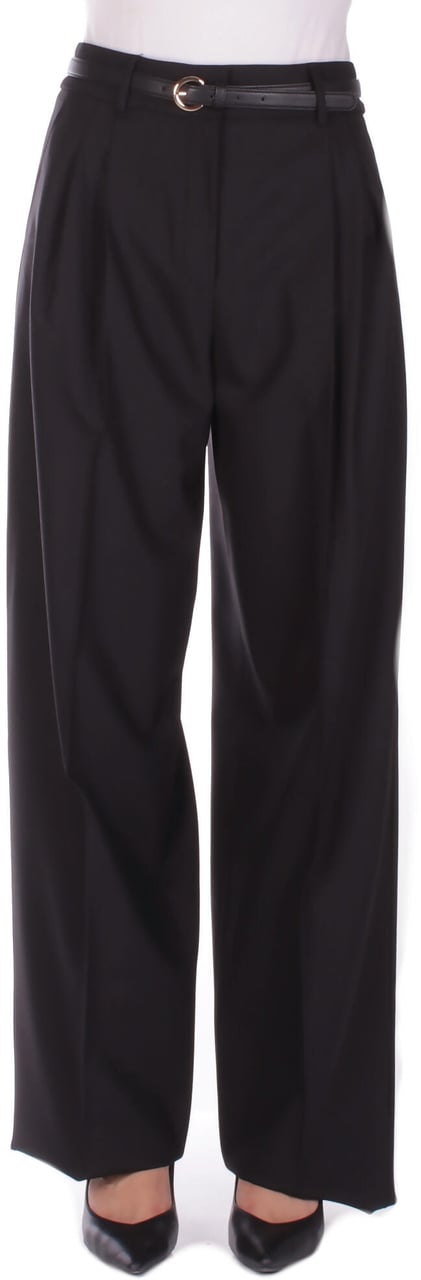 Max Mara Trousers Black Zwart