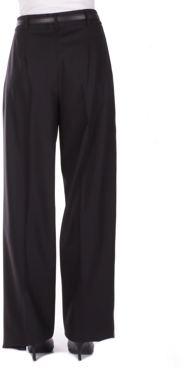 Max Mara Trousers Black Zwart