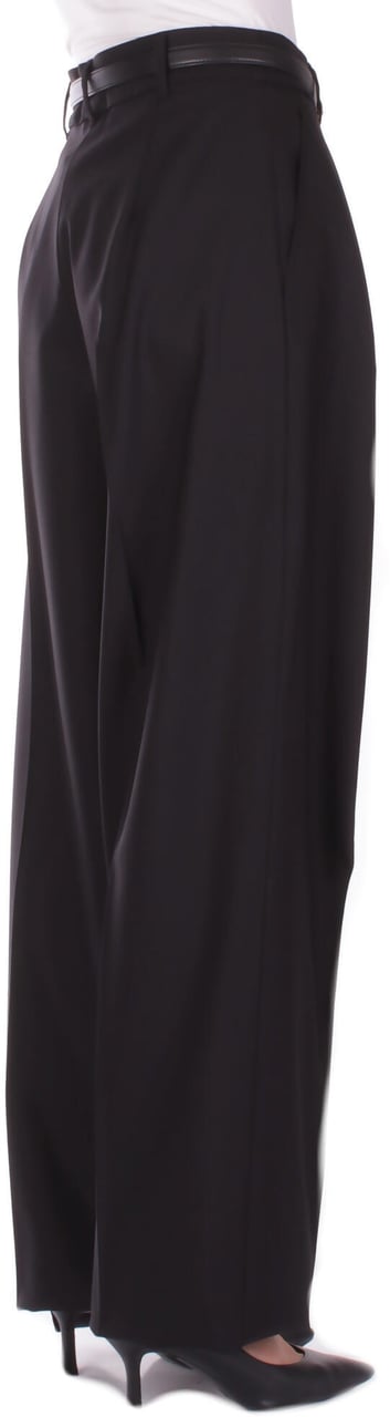 Max Mara Trousers Black Zwart