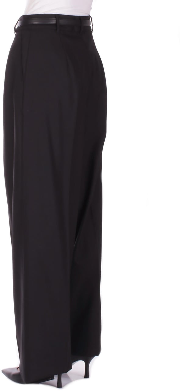 Max Mara Trousers Black Zwart