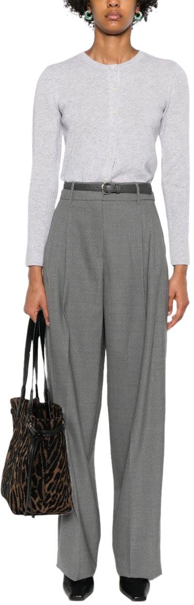 Max Mara Trousers Grey Grijs
