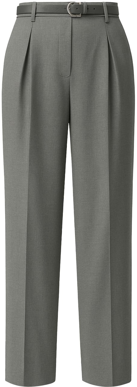 Max Mara Trousers Grey Grijs