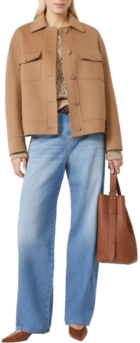 Max Mara Jeans Clear Blue Blauw