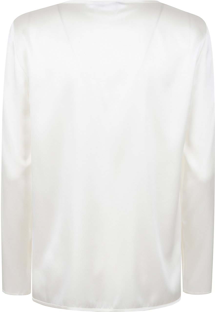 Max Mara Shirts White Wit