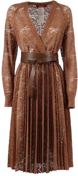 Max Mara Dresses Brown Bruin