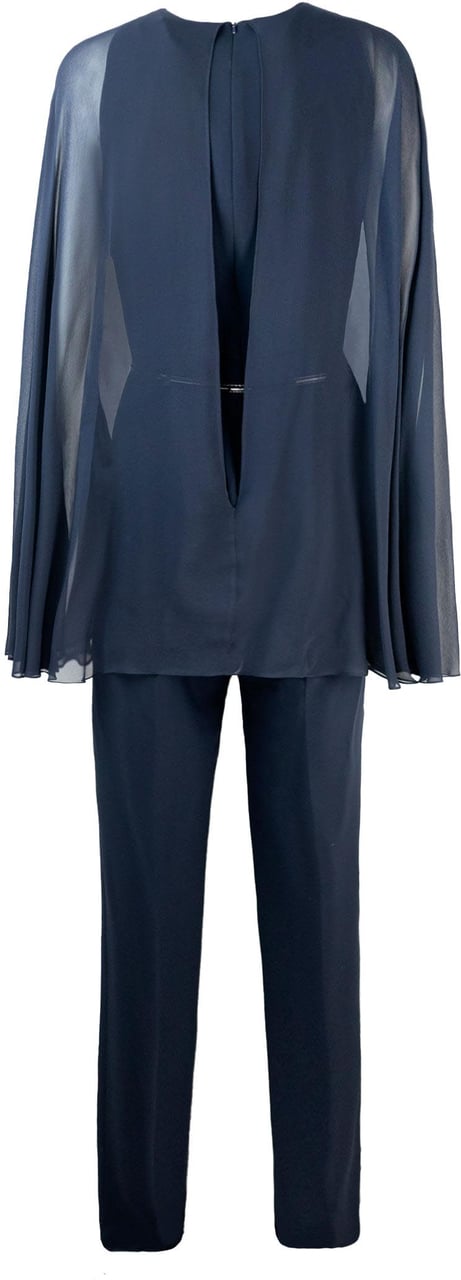 Max Mara Trousers Blue Blauw