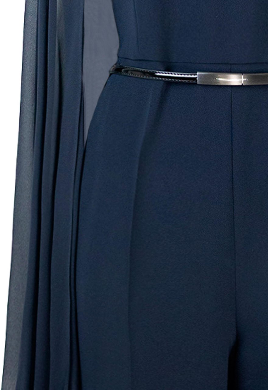 Max Mara Trousers Blue Blauw