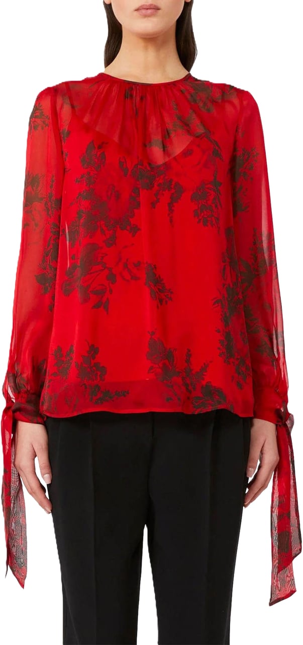 Max Mara Shirts Red Rood