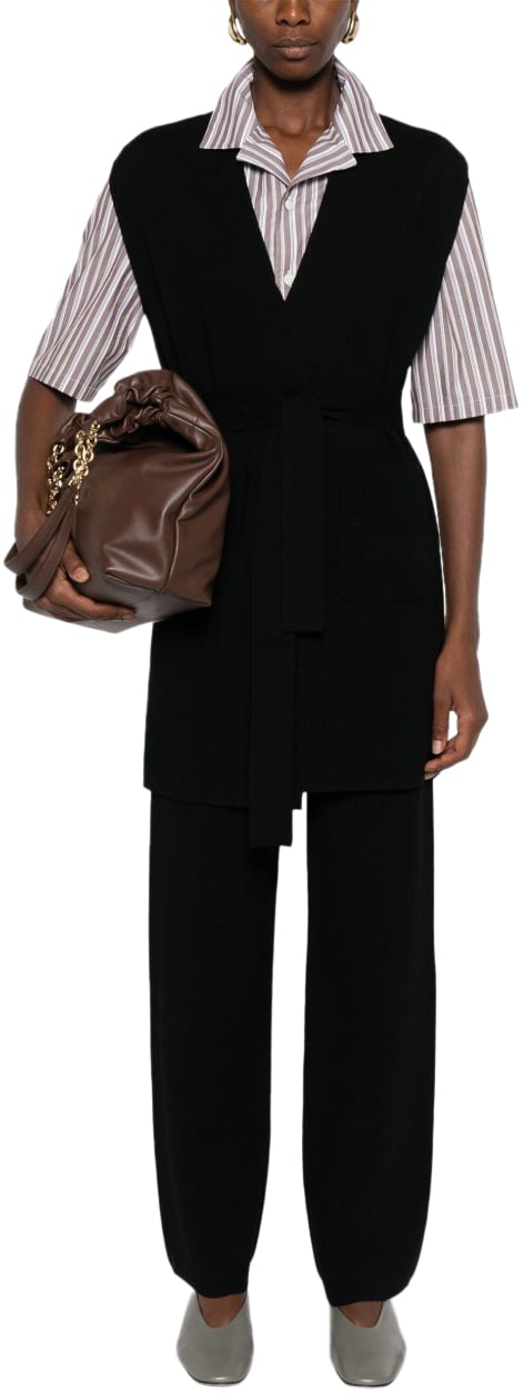 Max Mara Trousers Black Zwart