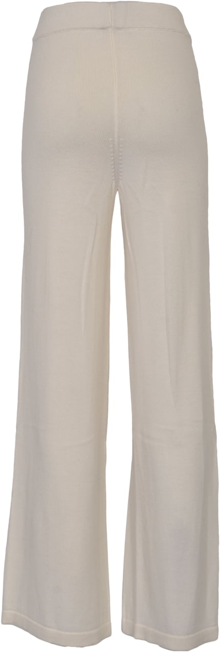 Max Mara Trousers White Wit