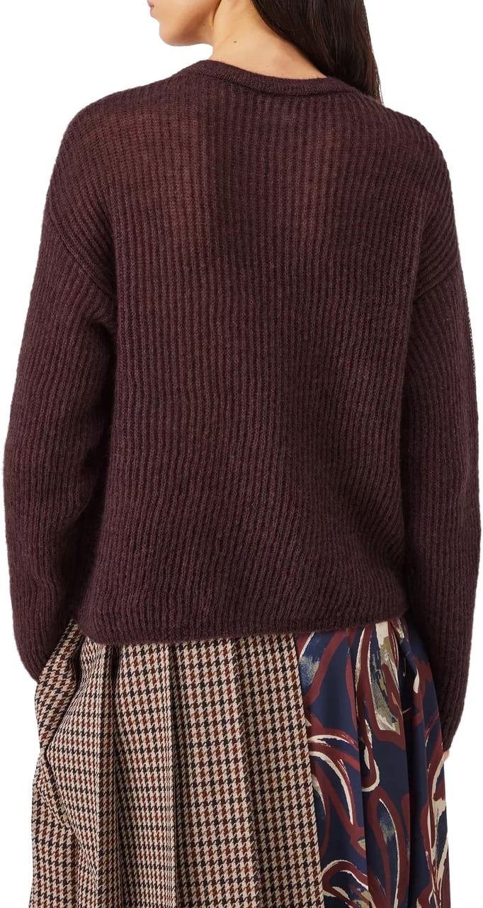 Max Mara Sweaters Bordeaux Maroon