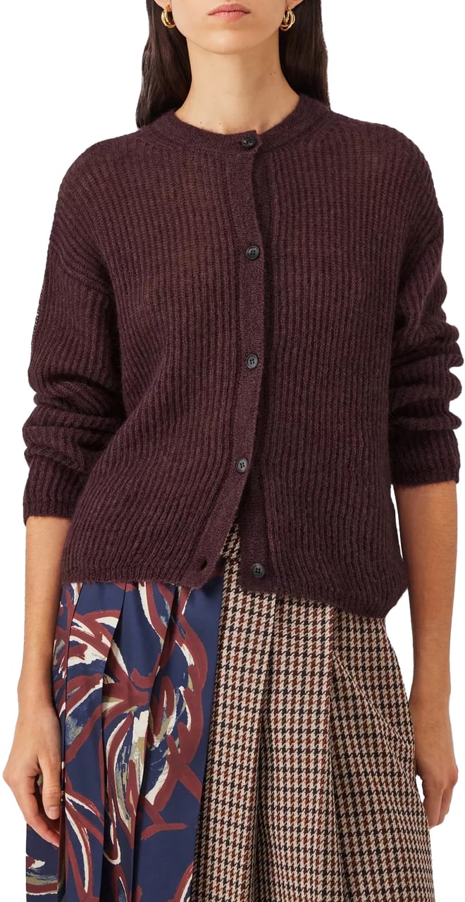 Max Mara Sweaters Bordeaux Maroon