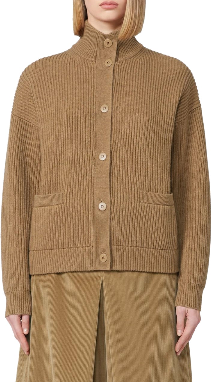 Max Mara Sweaters Camel Beige