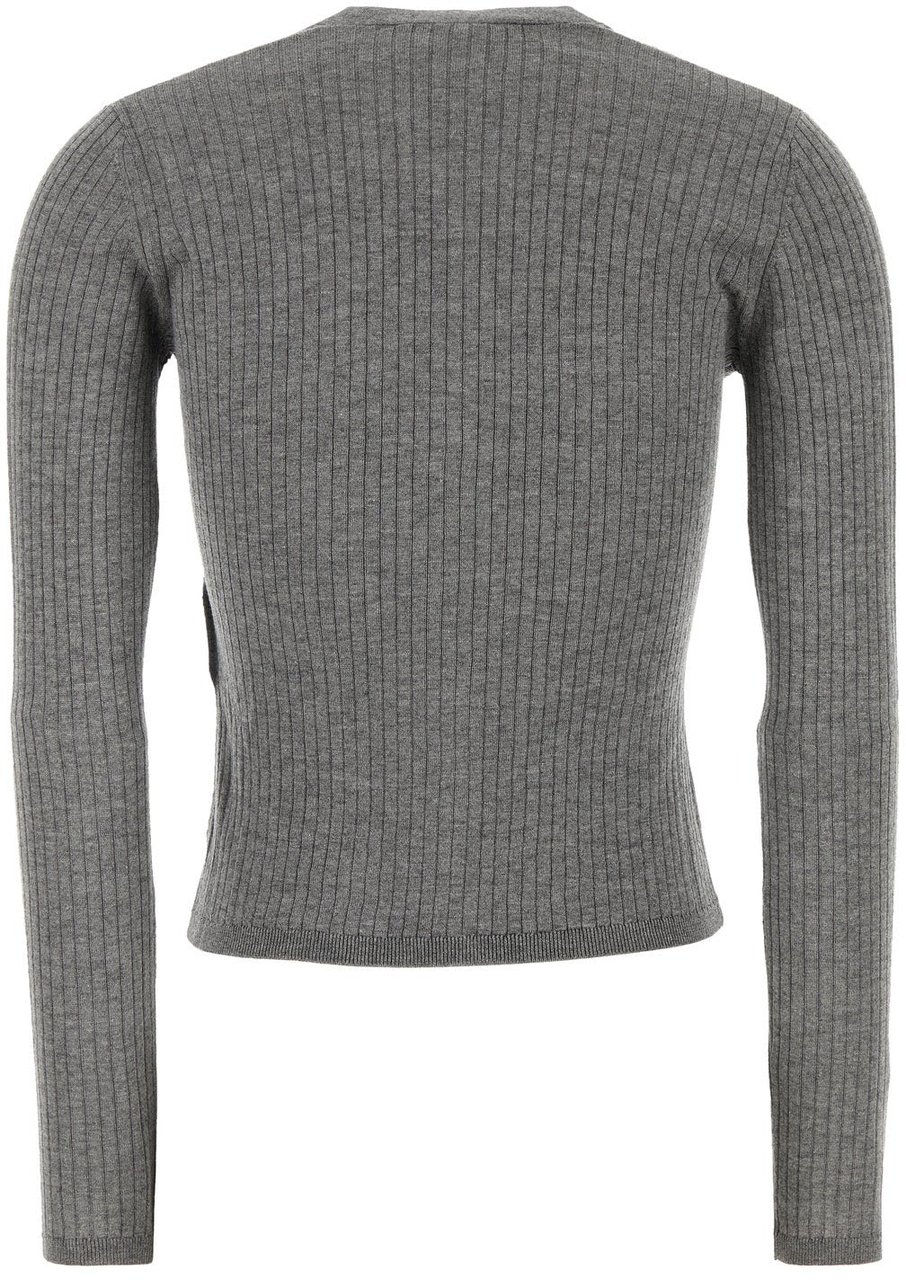 Max Mara Sweaters Grigio Medio Grijs