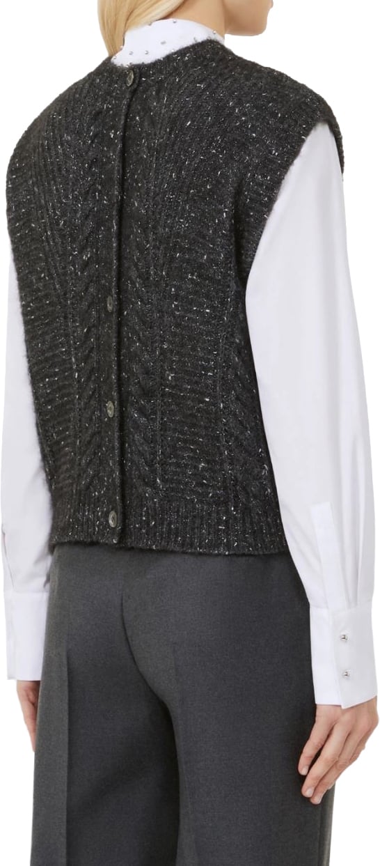 Max Mara Jackets Antracite Donkergrijs
