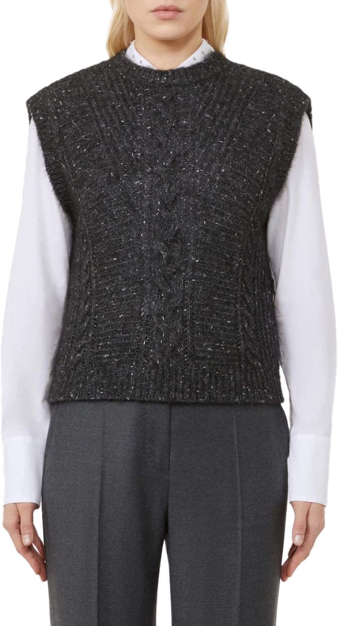 Max Mara Jackets Anthracite Grijs