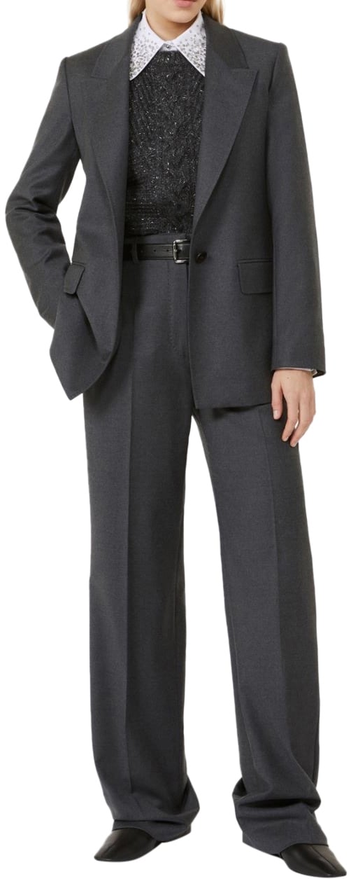 Max Mara Jackets Anthracite Grijs