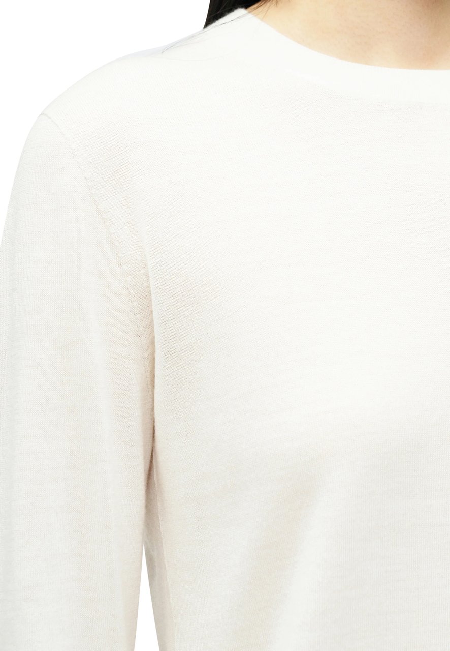 Max Mara Sweaters Bianco Avorio Wit