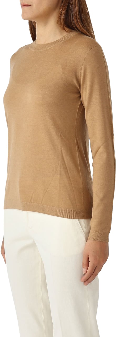 Max Mara Sweaters Camel Beige