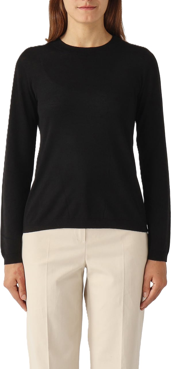 Max Mara Sweaters Black Zwart