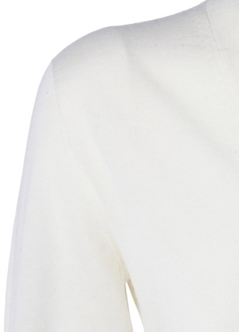 Max Mara Sweaters Bianco Avorio Wit