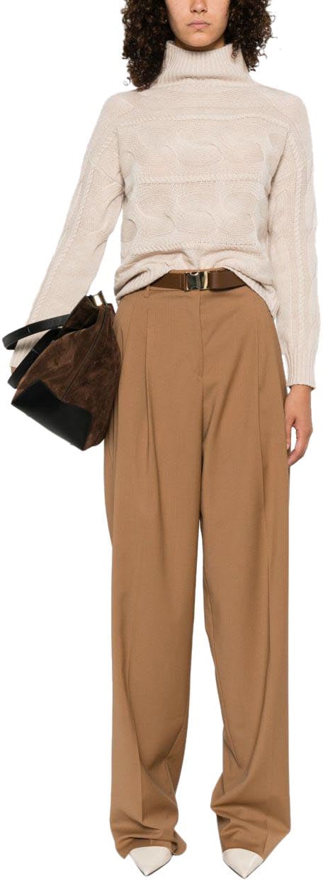 Max Mara Sweaters Beige Beige