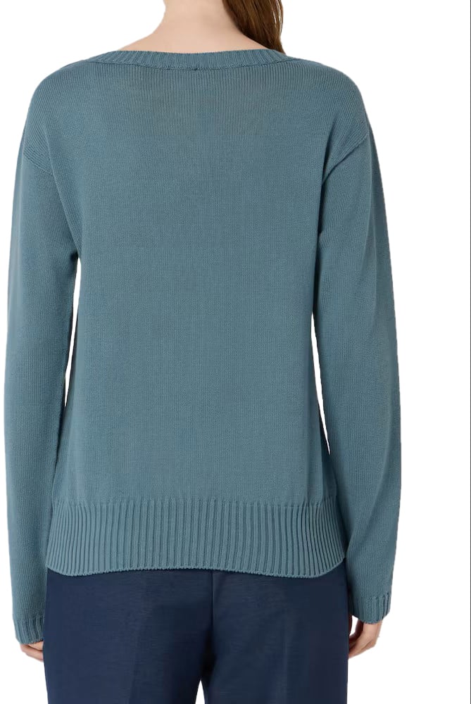 Max Mara Sweaters Avion Blue Blauw