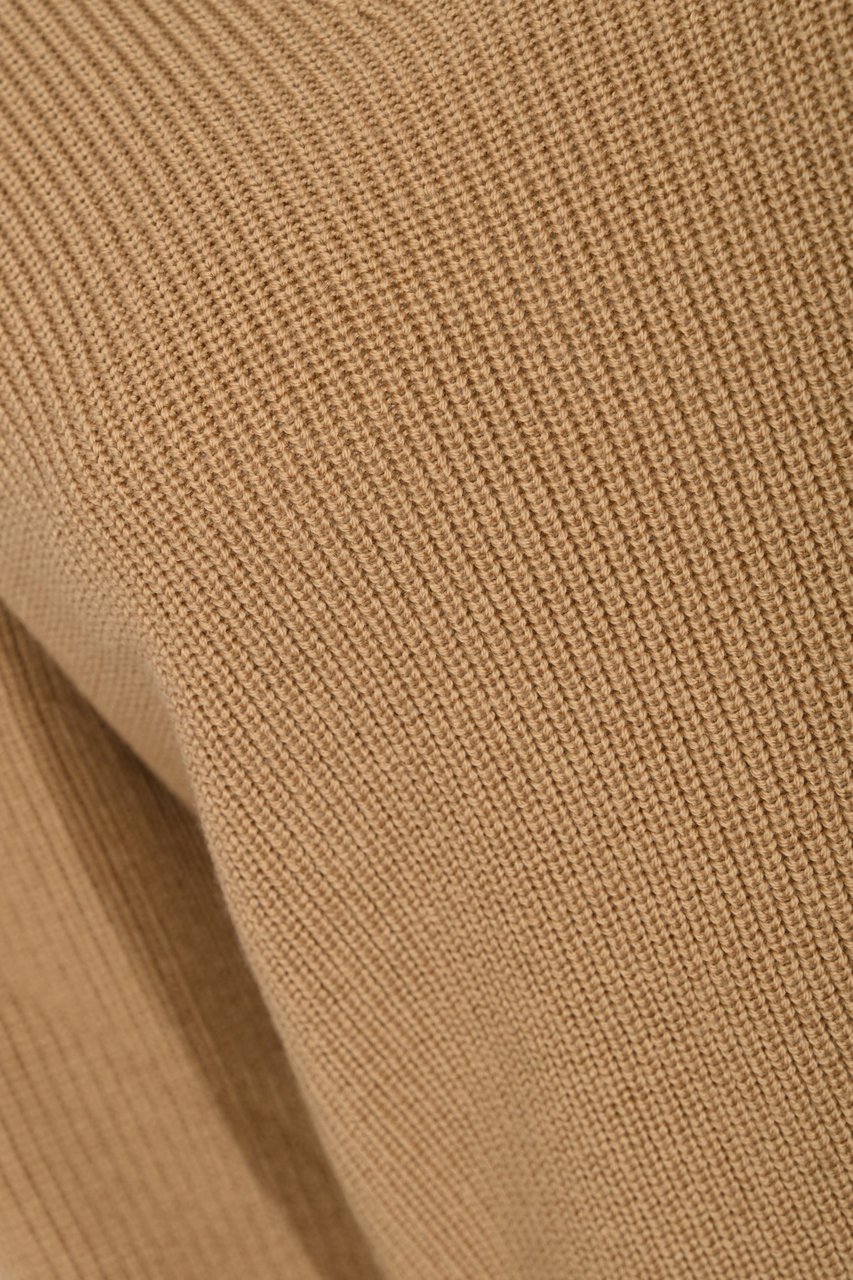 Max Mara Sweaters Camel Beige