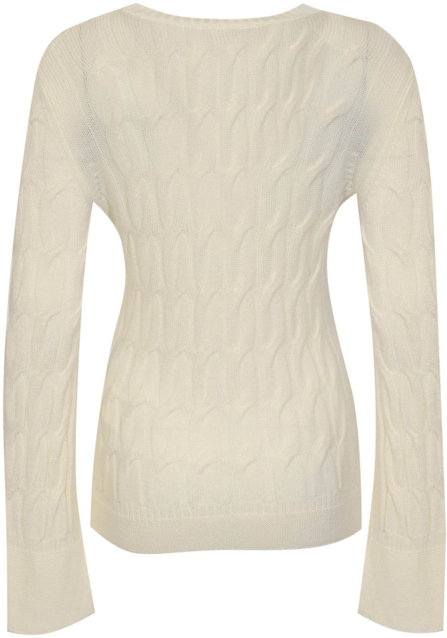 Max Mara Sweaters White Wit