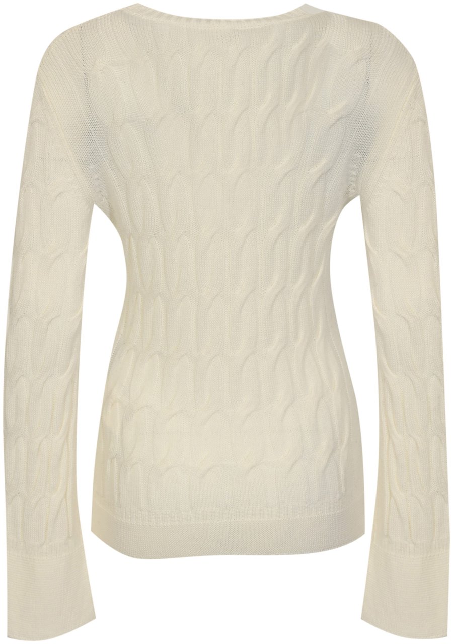 Max Mara Sweaters White Wit