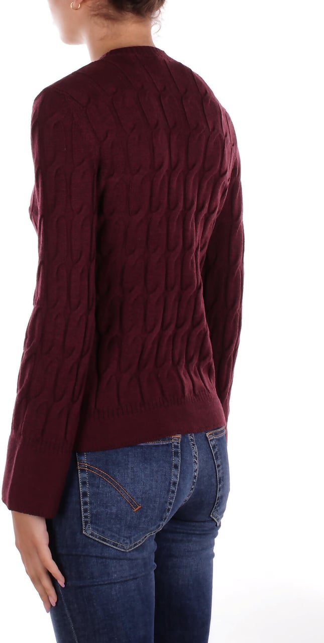 Max Mara Sweaters Burgundi Rood