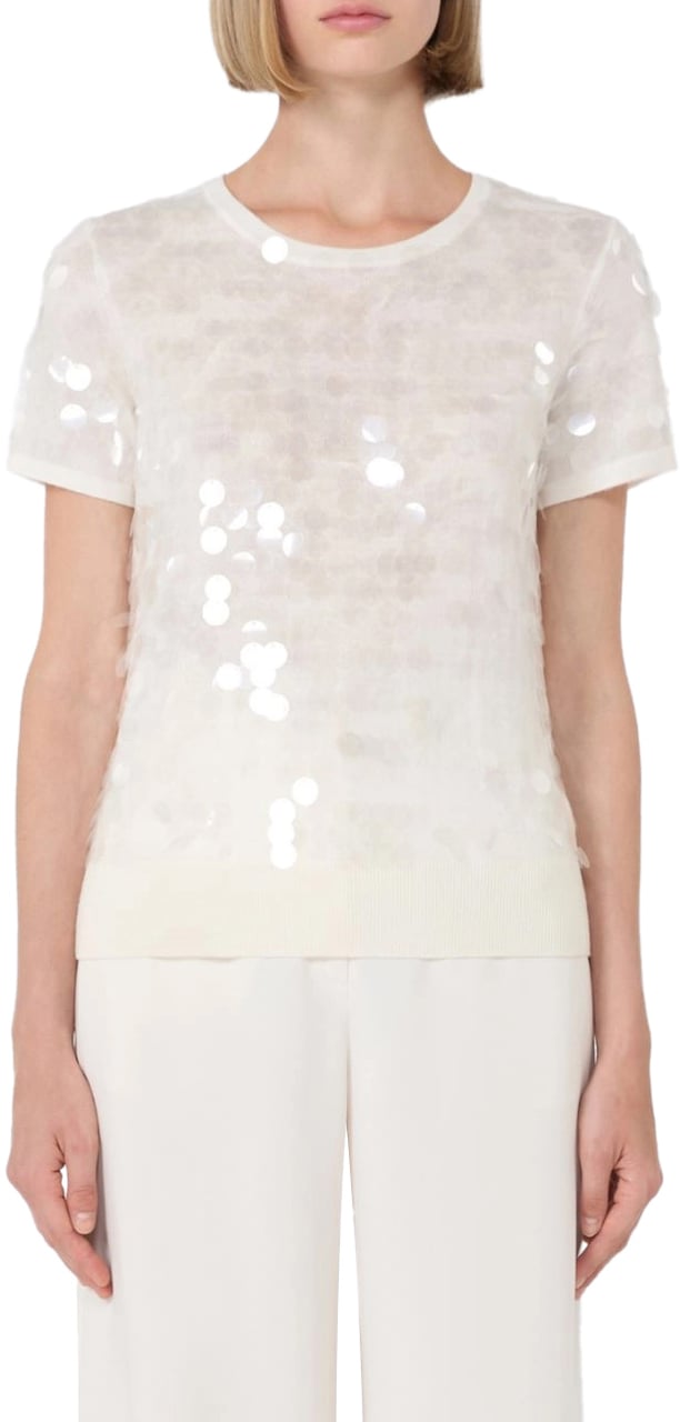 Max Mara Sweaters Ivory Wit